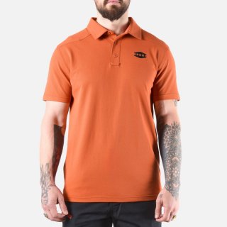 Latest Brunt The Stretch Polo - Latest Brunt Orange