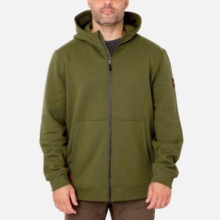 Latest Brunt The Shevlin Full-Zip Hoodie - Hunter Green Latest Brunt The Shevlin Full-Zip Hoodie - Hunter Green