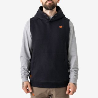 Latest Brunt The Shevlin Sleeveless Hoodie - Black Latest Brunt The Shevlin Sleeveless Hoodie - Black