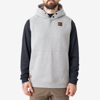 Latest Brunt The Shevlin Sleeveless Hoodie - Light Grey Heather