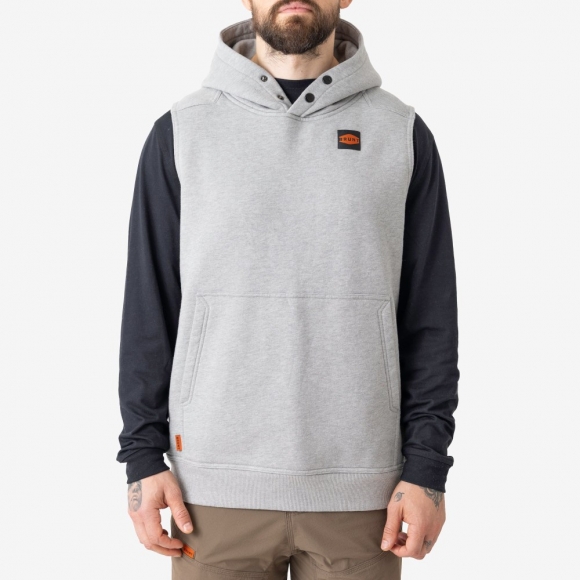 Latest Brunt The Shevlin Sleeveless Hoodie - Light Grey Heather Latest Brunt The Shevlin Sleeveless Hoodie - Light Grey Heather