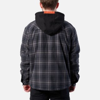 Latest Brunt The Flannel Jacket - Charcoal and Black Plaid Latest Brunt The Flannel Jacket - Charcoal and Black Plaid