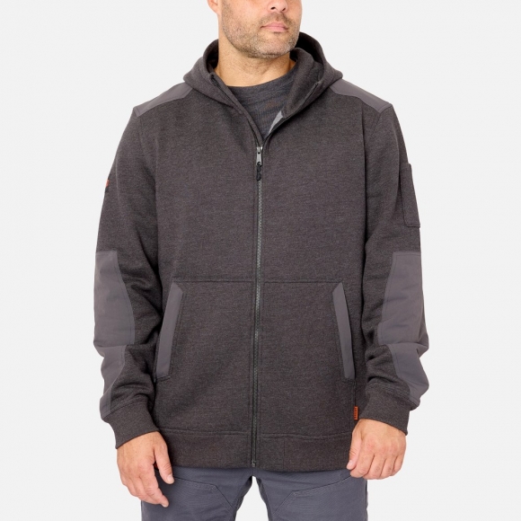 Latest Brunt The Shevlin HD Full-Zip Hoodie - Dark Grey Heather Latest Brunt The Shevlin HD Full-Zip Hoodie - Dark Grey Heather