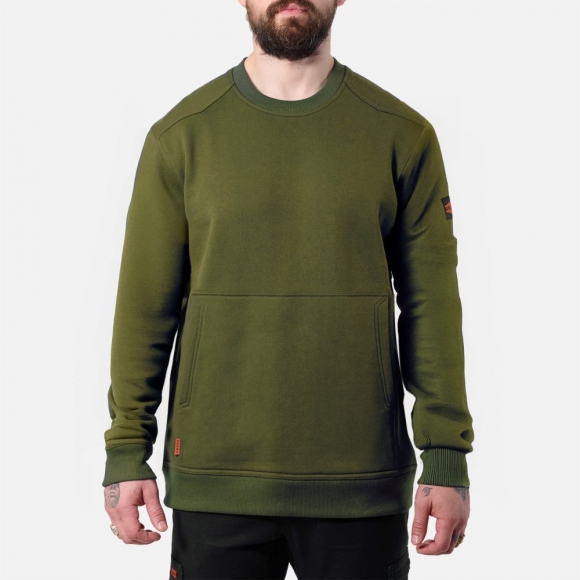 Latest Brunt The Shevlin Crewneck - Hunter Green Latest Brunt The Shevlin Crewneck - Hunter Green