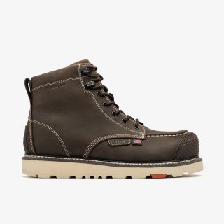 Latest Brunt The USA Marin Welted Toe Waterproof (Comp Toe) - Dark Brown