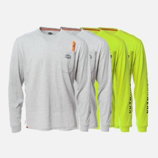 Latest Brunt The Martin Long Sleeve Pocket Tee Pack - Glint