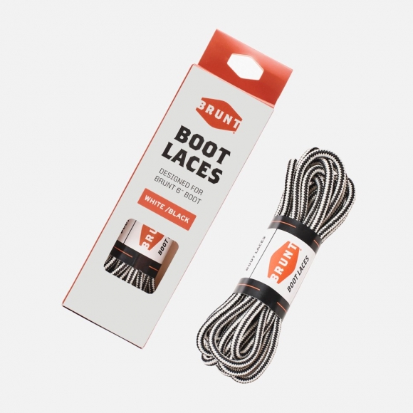 Latest Brunt Marin 6" Laces - White/Black Latest Brunt Marin 6" Laces - White/Black