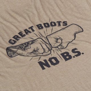 Latest Brunt The No B.S. Tee - Light Brown Heather Latest Brunt The No B.S. Tee - Light Brown Heather