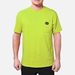 Latest Brunt The Martin Pocket Tee - Safety Yellow