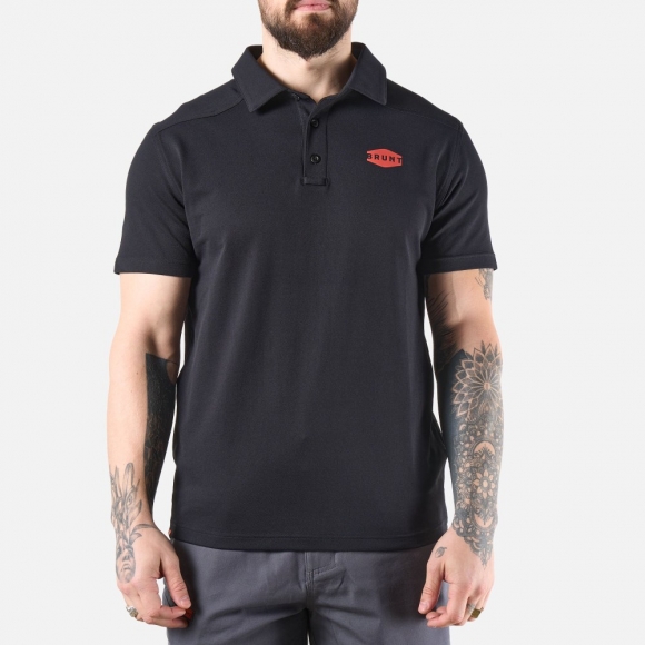 Latest Brunt The Stretch Polo - Black Latest Brunt The Stretch Polo - Black