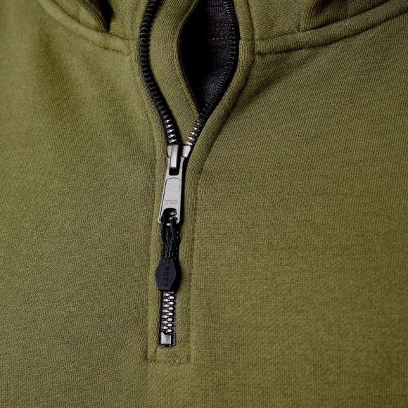 Latest Brunt The Shevlin 1/4 Zip - Hunter Green