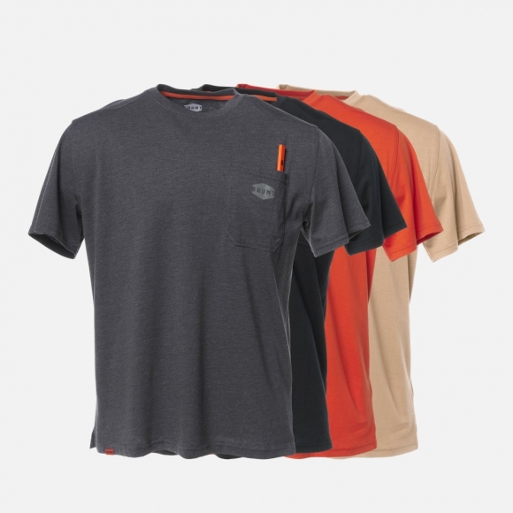 Latest Brunt The Martin Short Sleeve Pocket Tee Pack - Ashfall Latest Brunt The Martin Short Sleeve Pocket Tee Pack - Ashfall