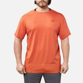 Latest Brunt The McKenna Tech Shirt - Orange Heather