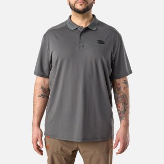 Latest Brunt The Ventilated Tech Polo - Carbon