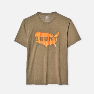 Latest Brunt The USA Tee - Military Green Frost