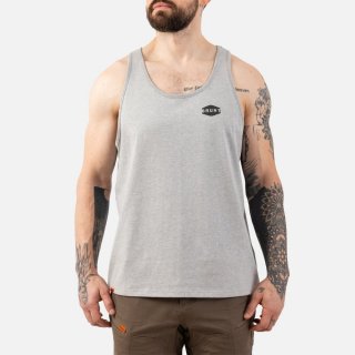 Latest Brunt The Tank Top - Light Grey Heather