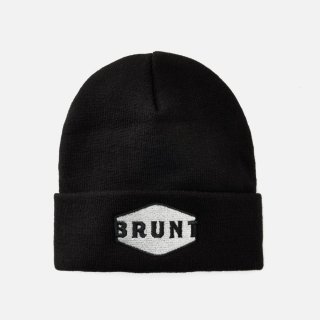 Latest Brunt Cuffed Beanies - Black and Silver