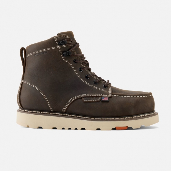 Latest Brunt The USA Marin Welted Waterproof (Comp Toe) - Dark Brown