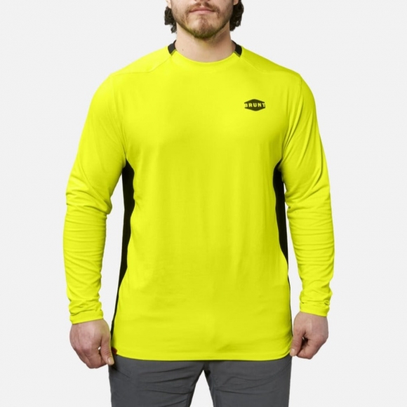 Latest Brunt The McKenna Long Sleeve Tech Shirt - Safety Yellow