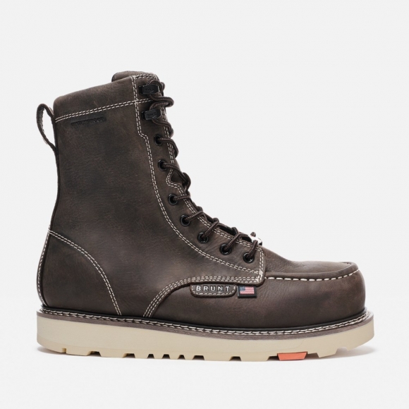 Latest Brunt The USA Marin 8" Welted Waterproof (Comp Toe) - Dark Brown Latest Brunt The USA Marin 8" Welted Waterproof (Comp Toe) - Dark Brown