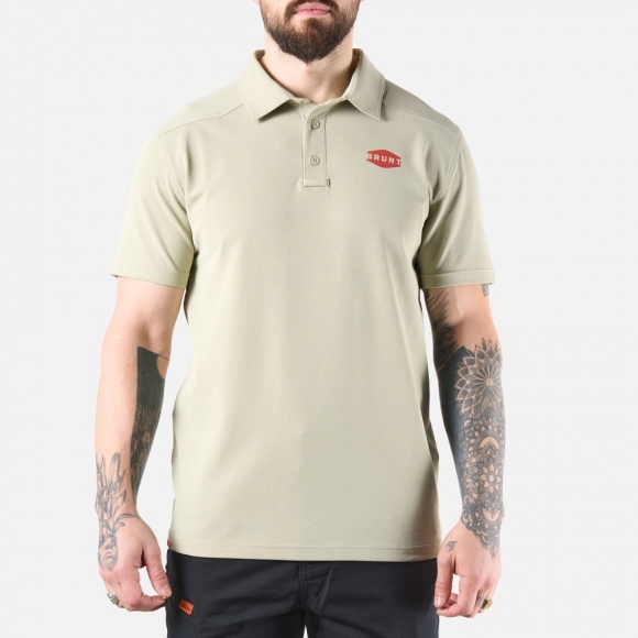 Latest Brunt The Stretch Polo - Khaki Latest Brunt The Stretch Polo - Khaki