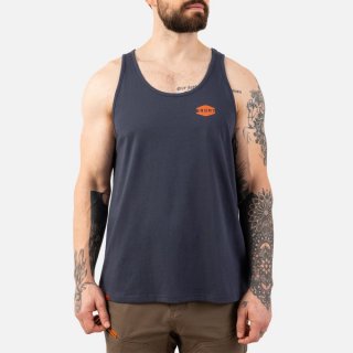Latest Brunt The Tank Top - Navy Blue
