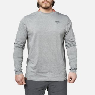 Latest Brunt The McKenna Long Sleeve Tech Shirt - Grey Heather Latest Brunt The McKenna Long Sleeve Tech Shirt - Grey Heather