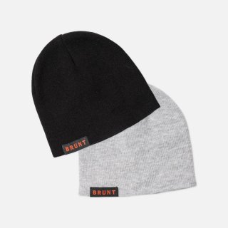 Latest Brunt Skull Beanies - Grey
