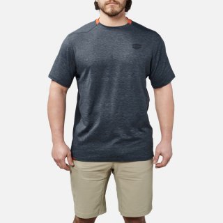 Latest Brunt The McKenna Tech Shirt - Blue Heather