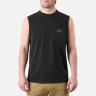 Latest Brunt The Martin Sleeveless Pocket Tee - Black