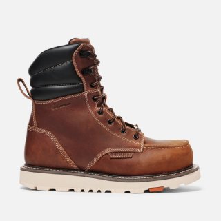 Latest Brunt The Marin 8" Welted Waterproof (Comp Toe) - Tobacco