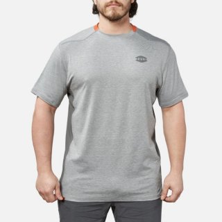 Latest Brunt The McKenna Tech Shirt - Grey Heather