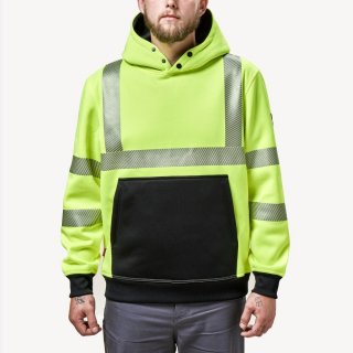 Latest Brunt The Shevlin ANSI Hoodie - Hi-Vis Yellow Latest Brunt The Shevlin ANSI Hoodie - Hi-Vis Yellow