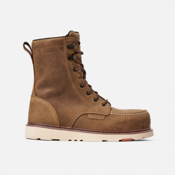 Latest Brunt The Marin 8" Waterproof (Soft Toe) - Brown Latest Brunt The Marin 8" Waterproof (Soft Toe) - Brown