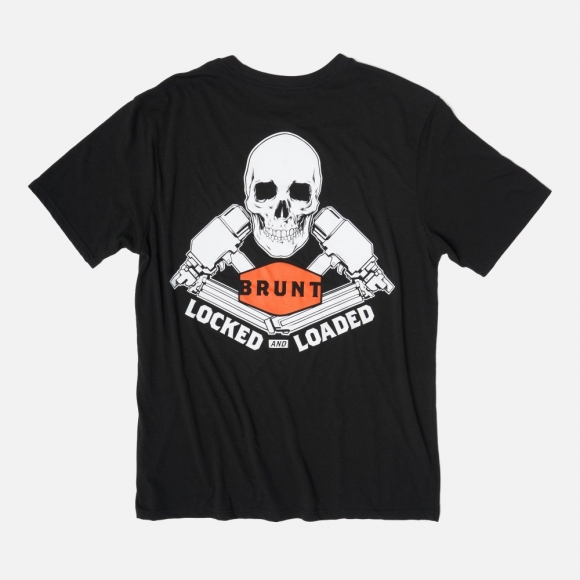 Latest Brunt The Locked & Loaded Tee - Black Latest Brunt The Locked & Loaded Tee - Black