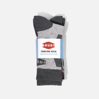 Latest Brunt Cooling Sock (2 Pack) - Grey