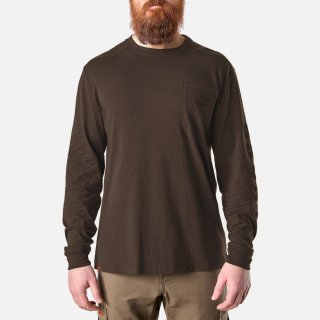 Latest Brunt The Martin Long Sleeve Pocket Tee - Brown Latest Brunt The Martin Long Sleeve Pocket Tee - Brown