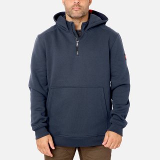 Latest Brunt The Shevlin 1/4 Zip - Navy Blue
