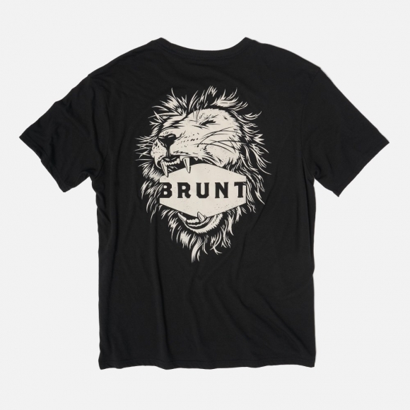 Latest Brunt The Lion Tee - Black Latest Brunt The Lion Tee - Black