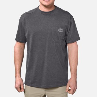 Latest Brunt The Martin Pocket Tee - Dark Grey Heather