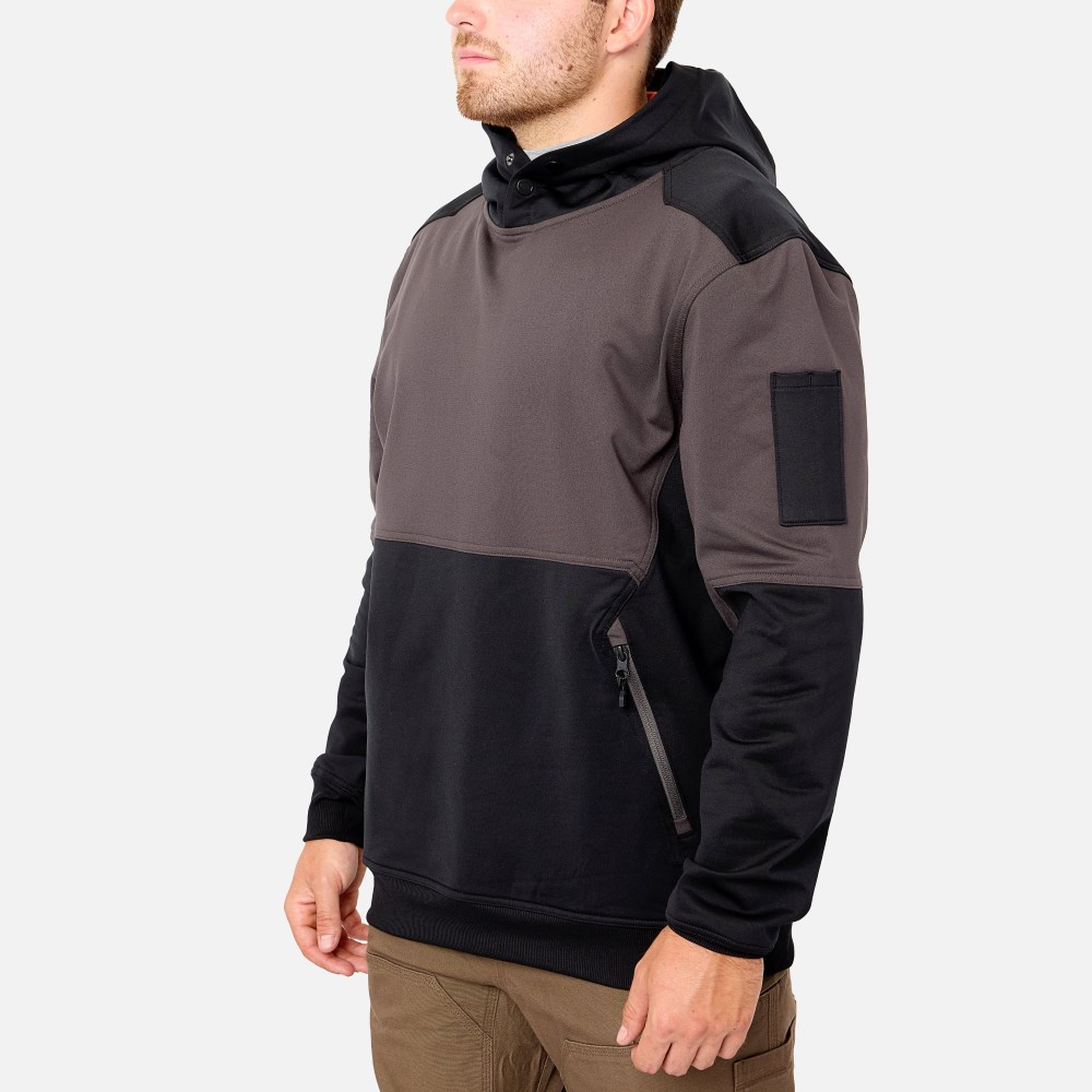Latest Brunt The Allard Tech Hoodie - Charcoal