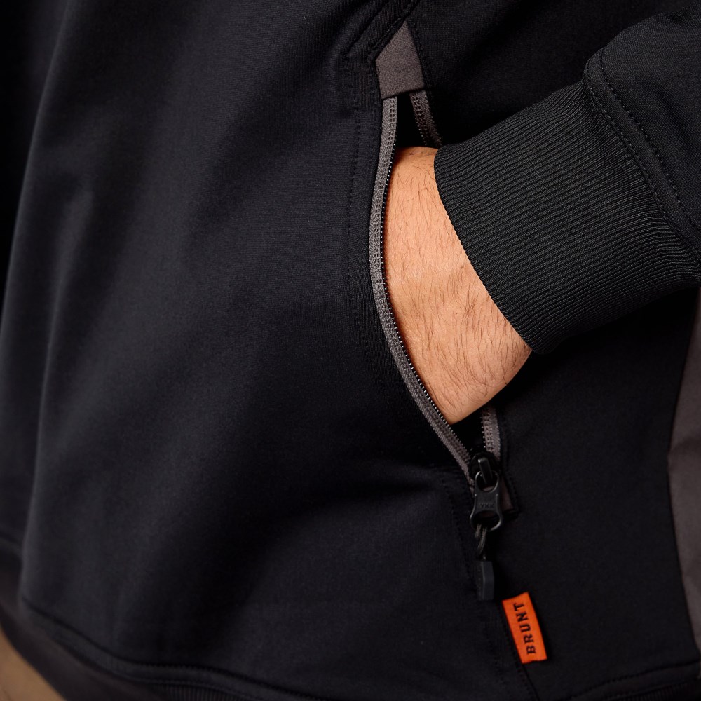 Latest Brunt The Allard Tech Hoodie - Charcoal