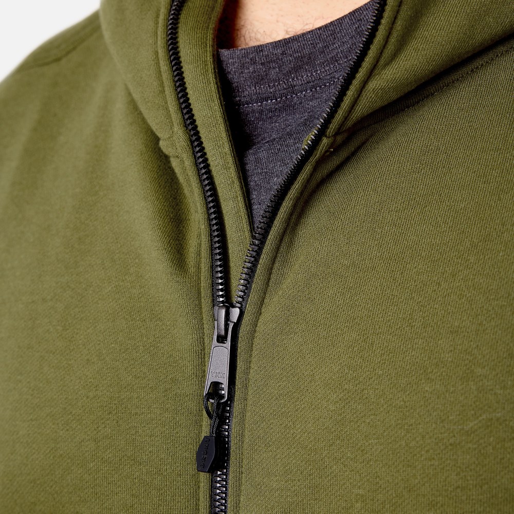 Latest Brunt The Shevlin Full-Zip Hoodie - Hunter Green