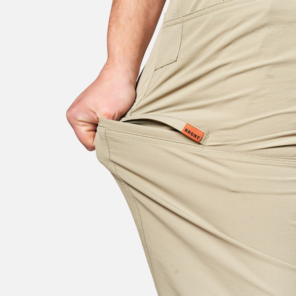 Latest Brunt The Costello Tech Pant - Khaki