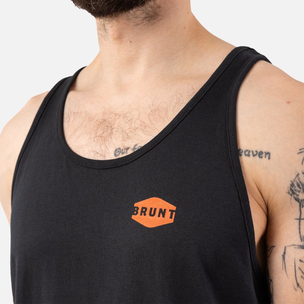 Latest Brunt The Tank Top - Black