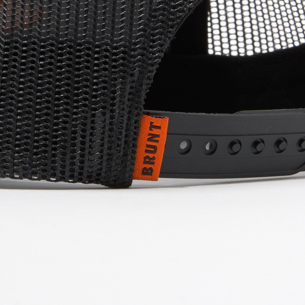 Latest Brunt Kids Flat Brim Snapback - Black