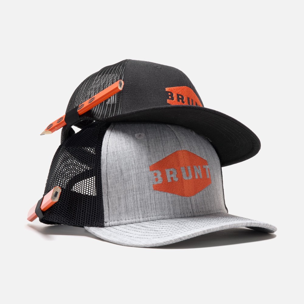 Latest Brunt Kids Flat Brim Snapback - Black