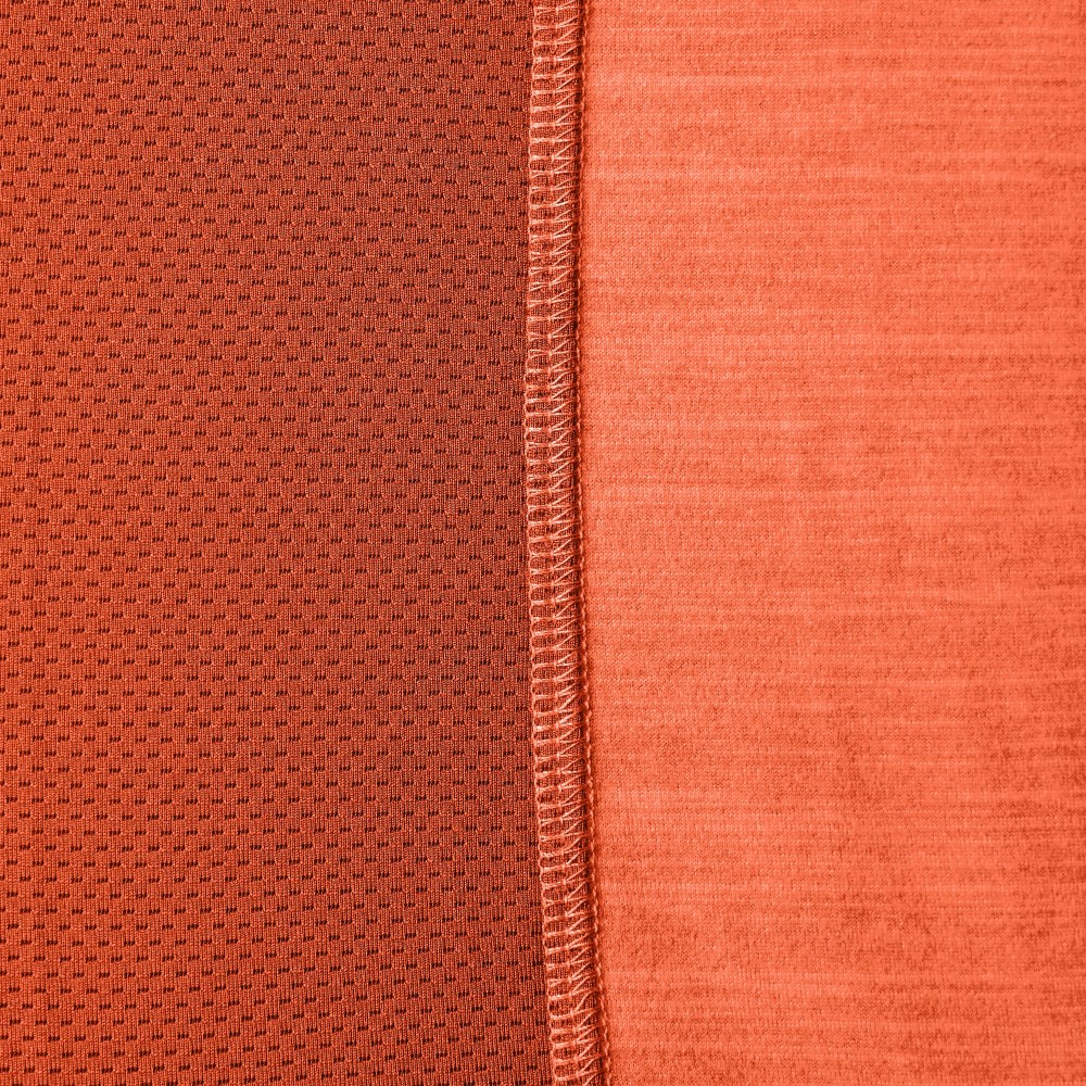Latest Brunt The McKenna 1/4 Zip Long Sleeve Tech Shirt - Latest Brunt Orange