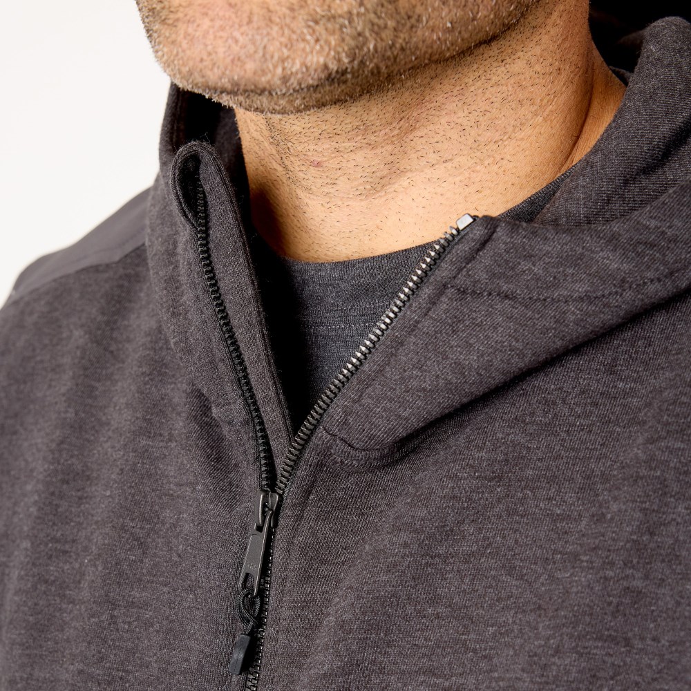Latest Brunt The Shevlin HD Full-Zip Hoodie - Dark Grey Heather