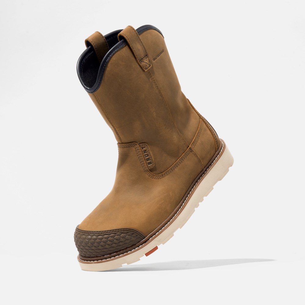 Latest Brunt The Bolduc Toe Waterproof (Comp Toe) - Brown